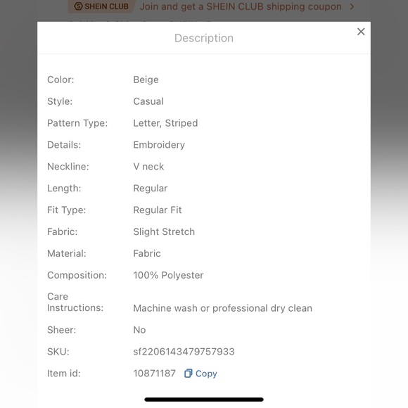 Women’s Embroidered Vest  Size 0XL  New - Picture 4 of 5